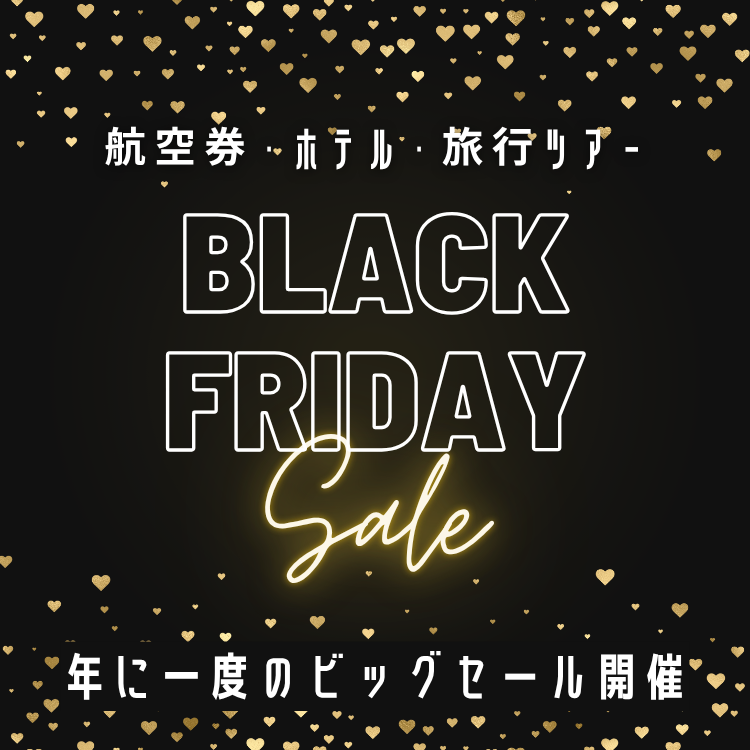 ブラックフライデー旅行まとめ