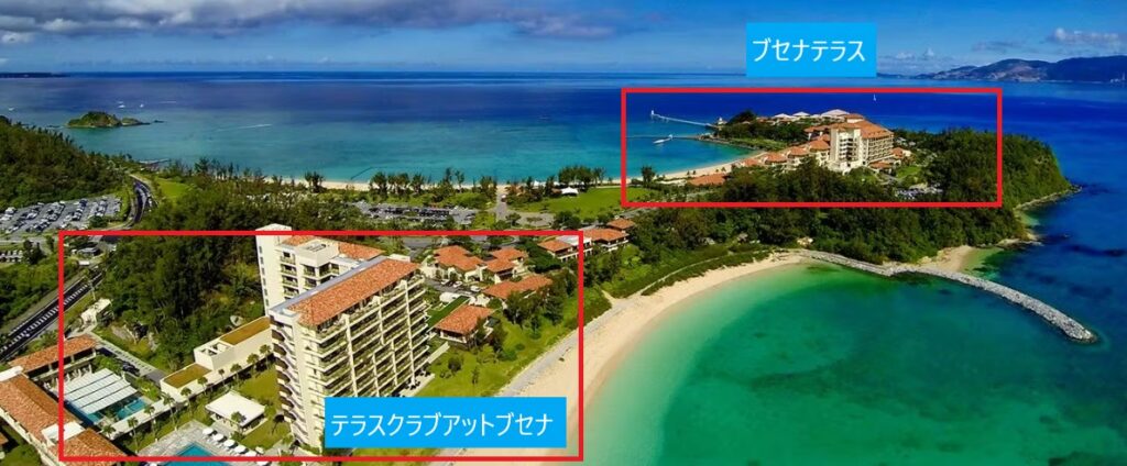 ブセナホテル全体図