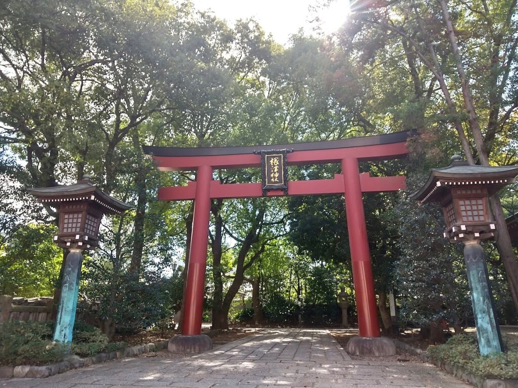 根津神社鳥居