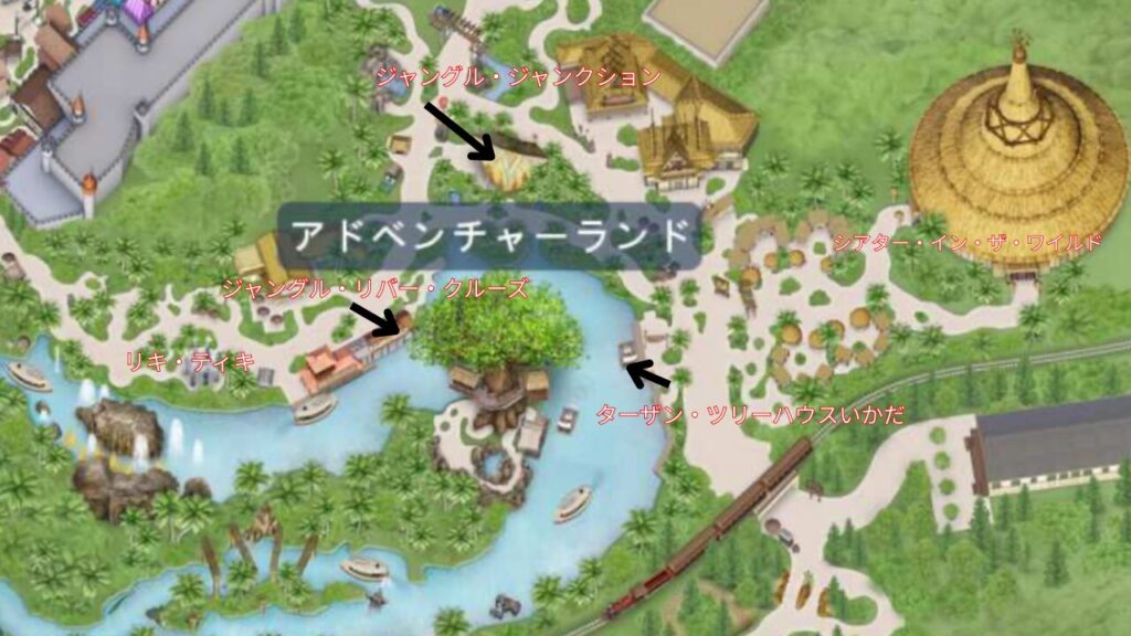 香港ディズニーランド アドベンチャーランド