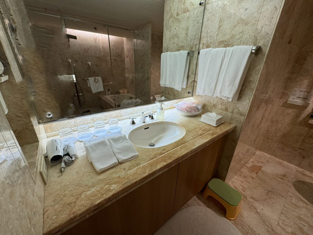 ホテルオークラ東京ベイの洗面所