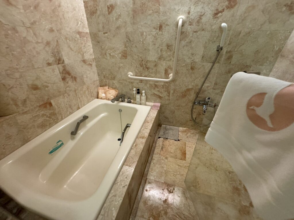 ホテルオークラ東京ベイの和室お風呂