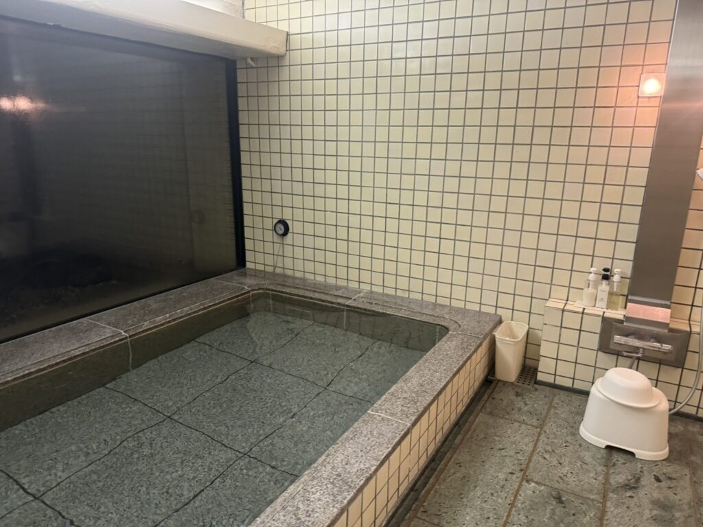 ホテルオークラ東京ベイの和室宿泊者限定の風呂