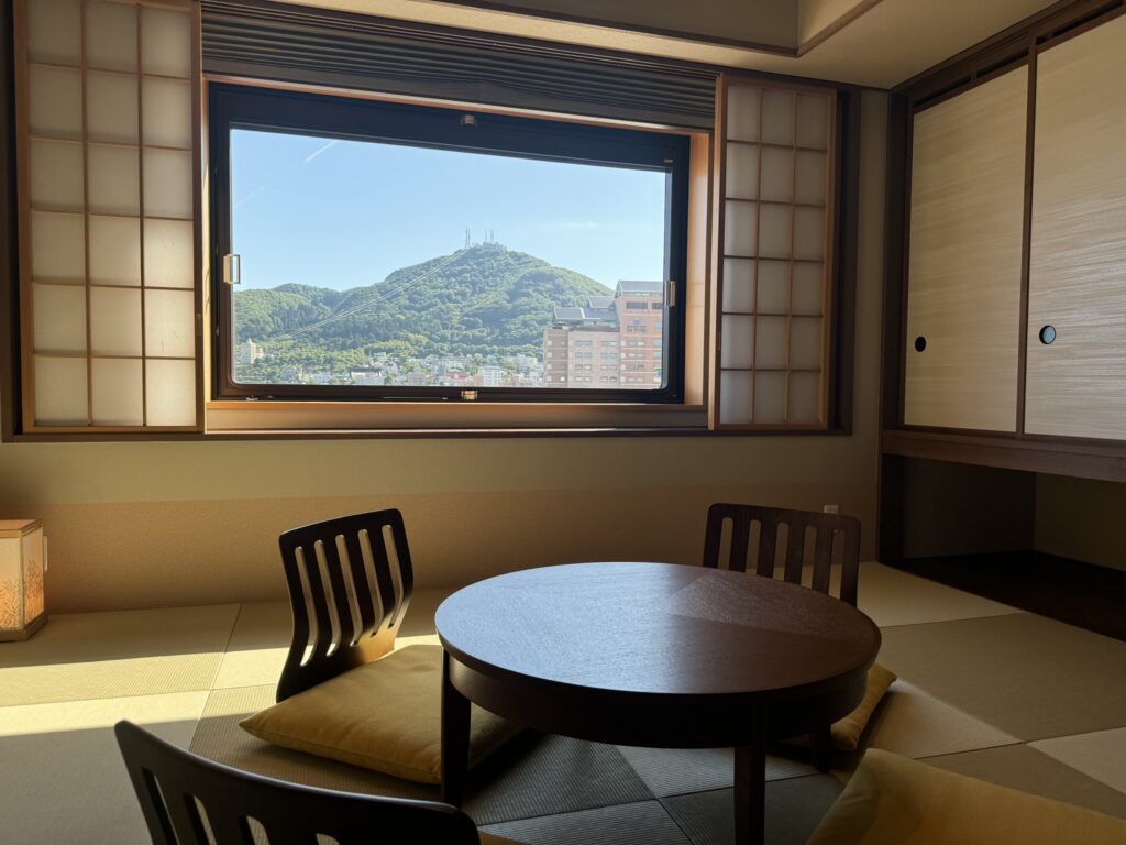 ラビスタ函館ベイアネックスの部屋からの景色