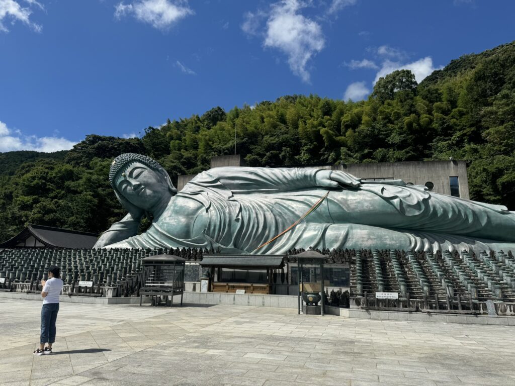 福岡の篠栗町『釈迦涅槃像(しゃかねはんぞう)　』