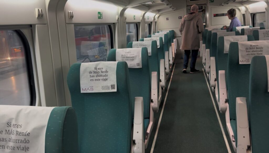 高速鉄道AVE一等車