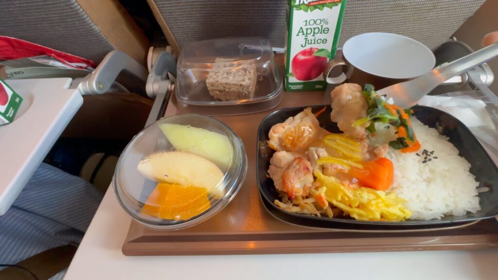 スターラックス機内食