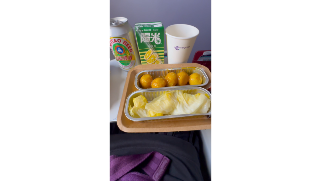 香港エクスプレス機内食 香港式屋台フードコンボ