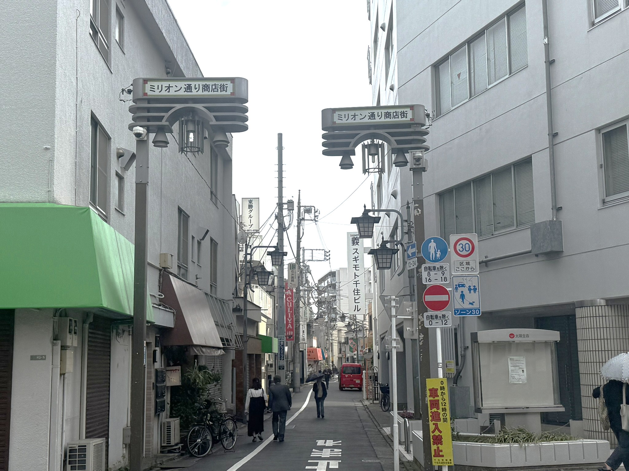 北千住ミリオン通り商店街