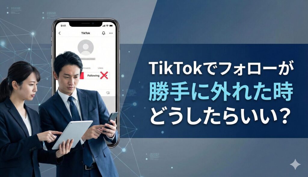 TikTokでフォローが勝手に外れた時どうしたらいい？試すべき7つの対処法